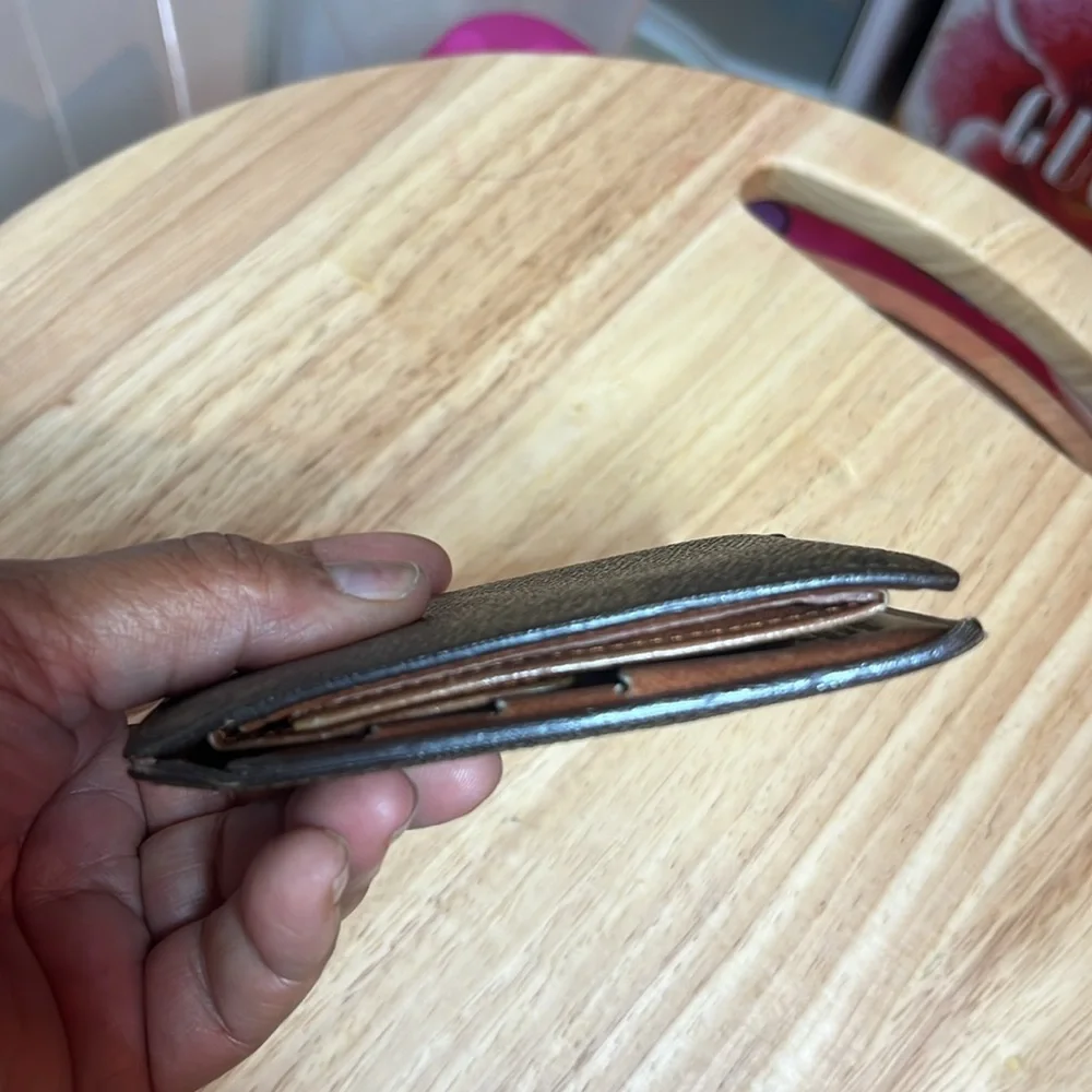 Louis Vuitton Men’s Dark Brown Monogram Wallet